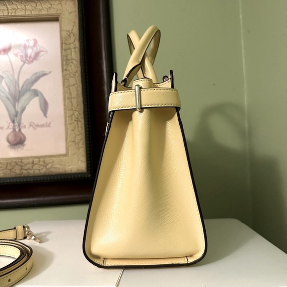 ♥️♣️ KATE SPADE ♠️♥️ STACI MEDIUM SATCHEL LEMON FOND🍋 - Picture 6 of 12